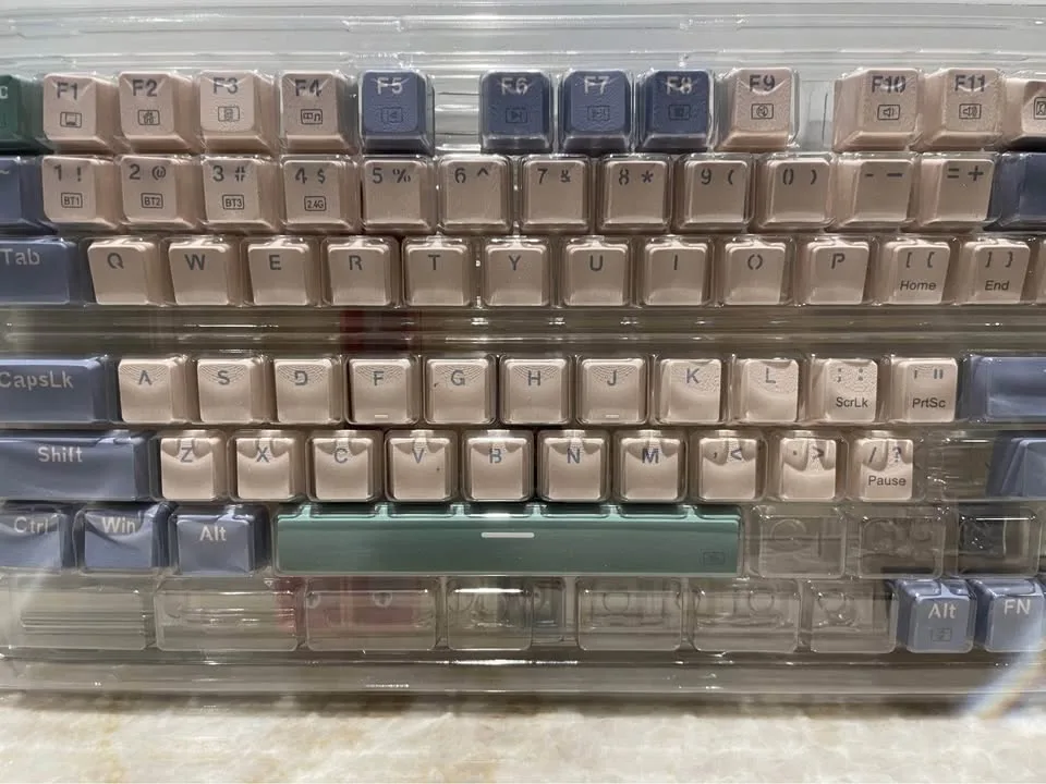 75% Keycap Set – Blue, Beige, Pink & Green Theme image indicator(3)