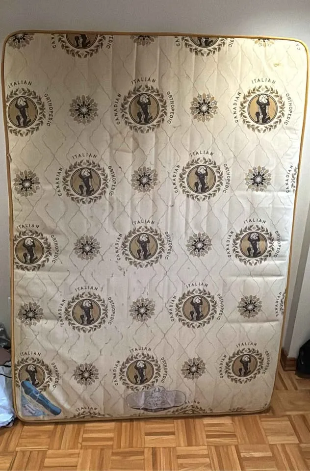 Queen Size Bed Frame and Mattress image indicator(5)