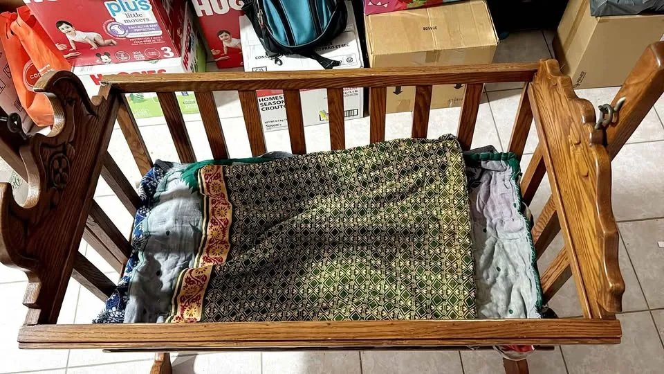 Baby Swing Cradle/ghodiyu/parna/jhula image indicator(2)