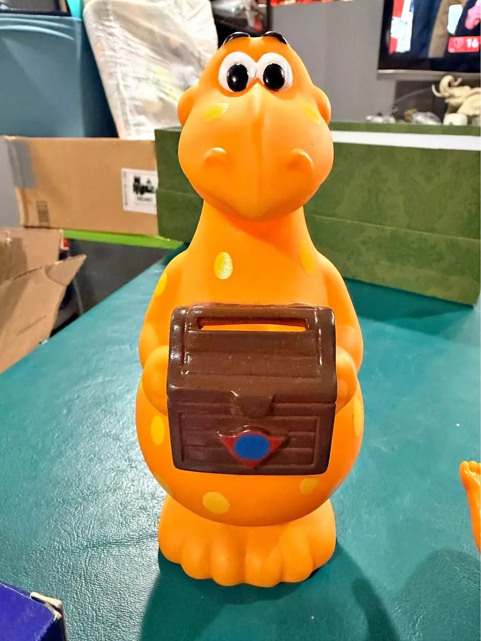 Vintage bendable toys, Cheeseasaurus area and bendy bunnies