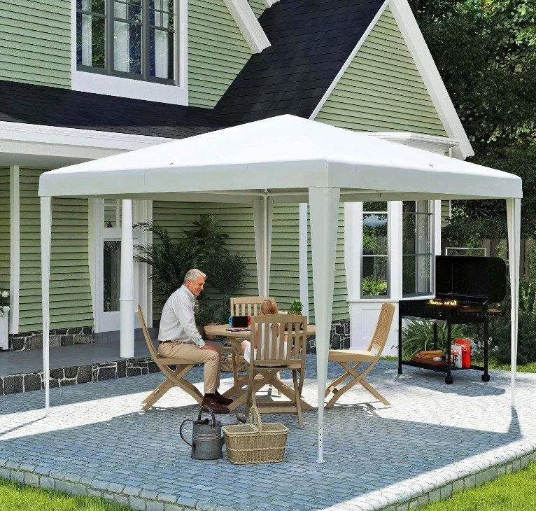 White 10'x10' Canopy Tent