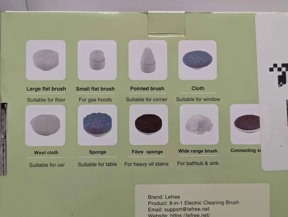 Electric Cleaning Brush image indicator(3)