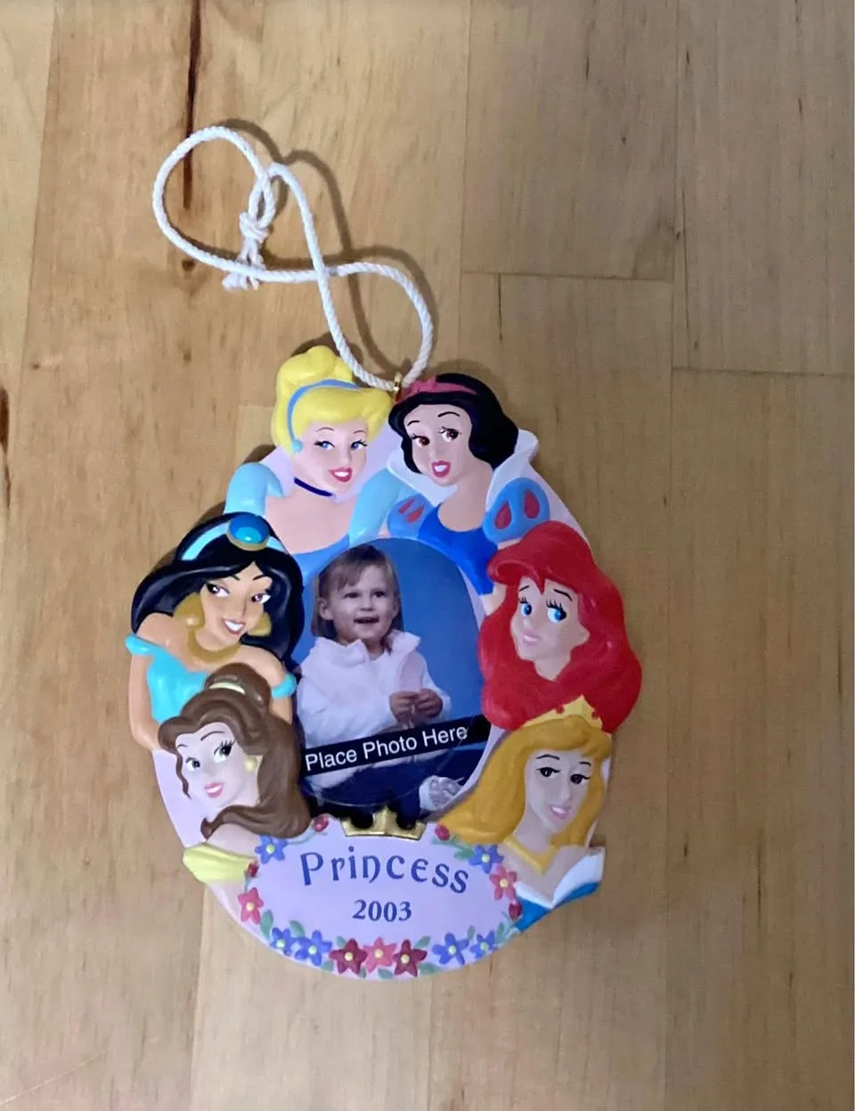 Disney princess photo ornament thumbnail