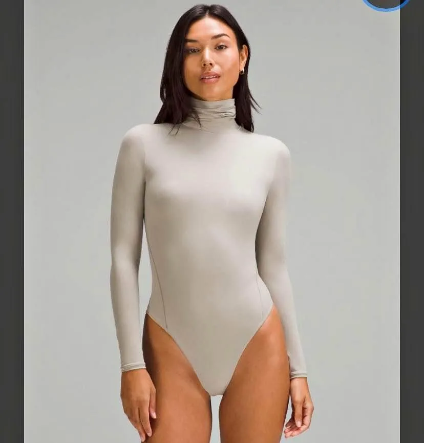 NWT lululemon Wundermost Nulu Turtleneck Bodysuit Size S thumbnail