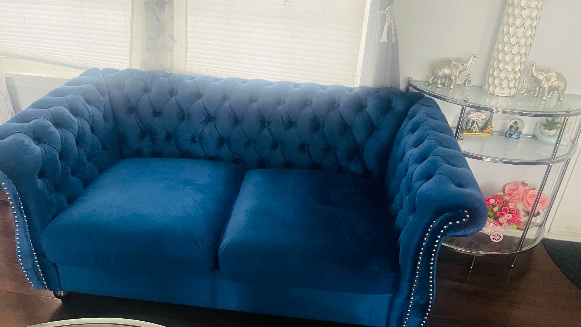 Loveseat’s In Royal blue Color For Immediate Sale image indicator(2)