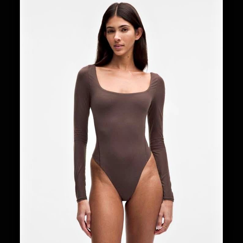 Lululemon Wundermost Long Sleeve Bodysuit Size S
