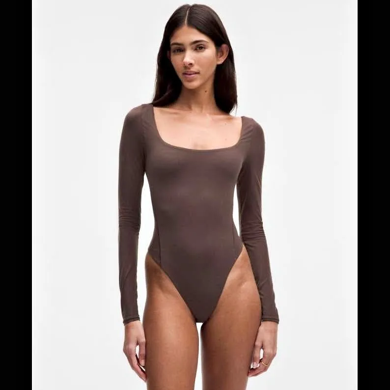 Lululemon Wundermost Long Sleeve Bodysuit Size S thumbnail