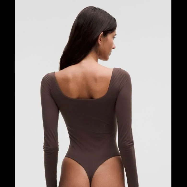 Lululemon Wundermost Long Sleeve Bodysuit Size S image indicator(2)