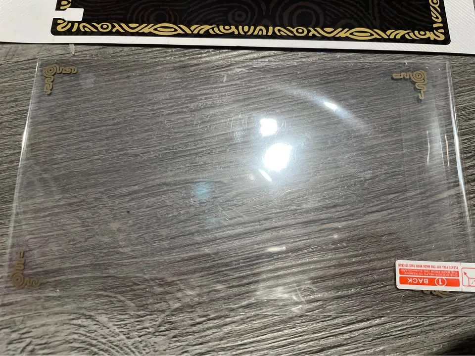 Zelda switch screen protector & dock sticker! image indicator(2)