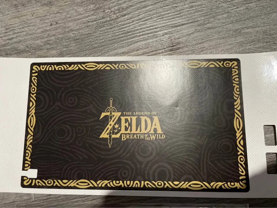 Zelda switch screen protector & dock sticker! image indicator(3)
