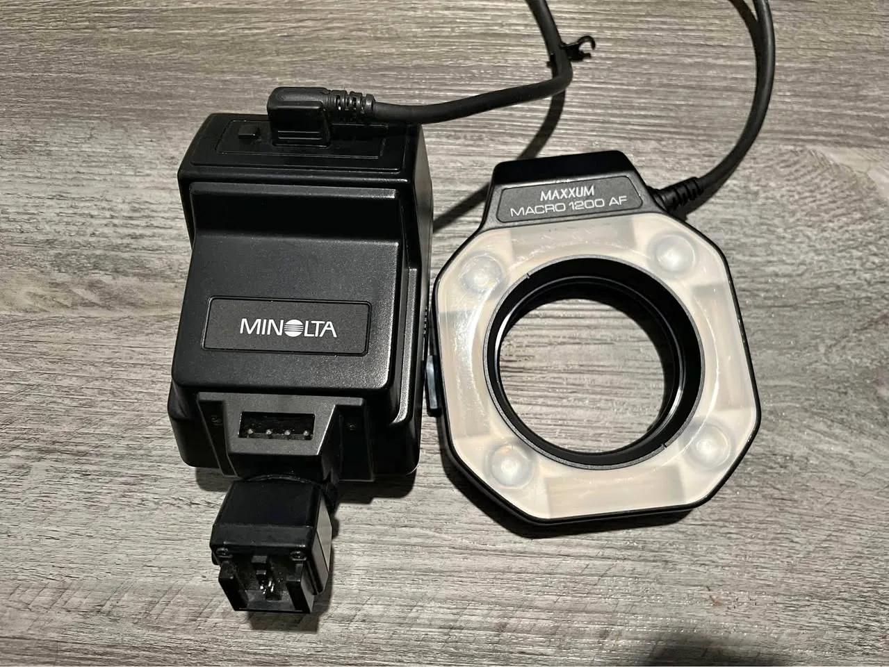 Minolta Macro 1200 AF Ring Flash! thumbnail