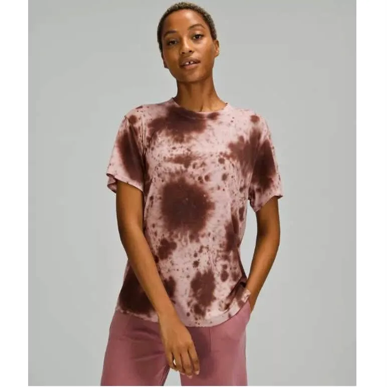 NWT Lululemon All Yours Marble Dye Tee - Size 6 thumbnail