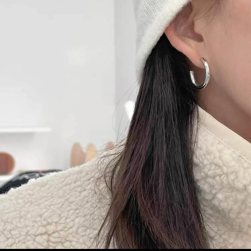 Clip on Hoop Earrings thumbnail
