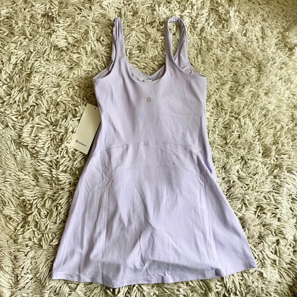 NWT Lululemon Align Dress - Size 4, Lavender Frost image indicator(6)