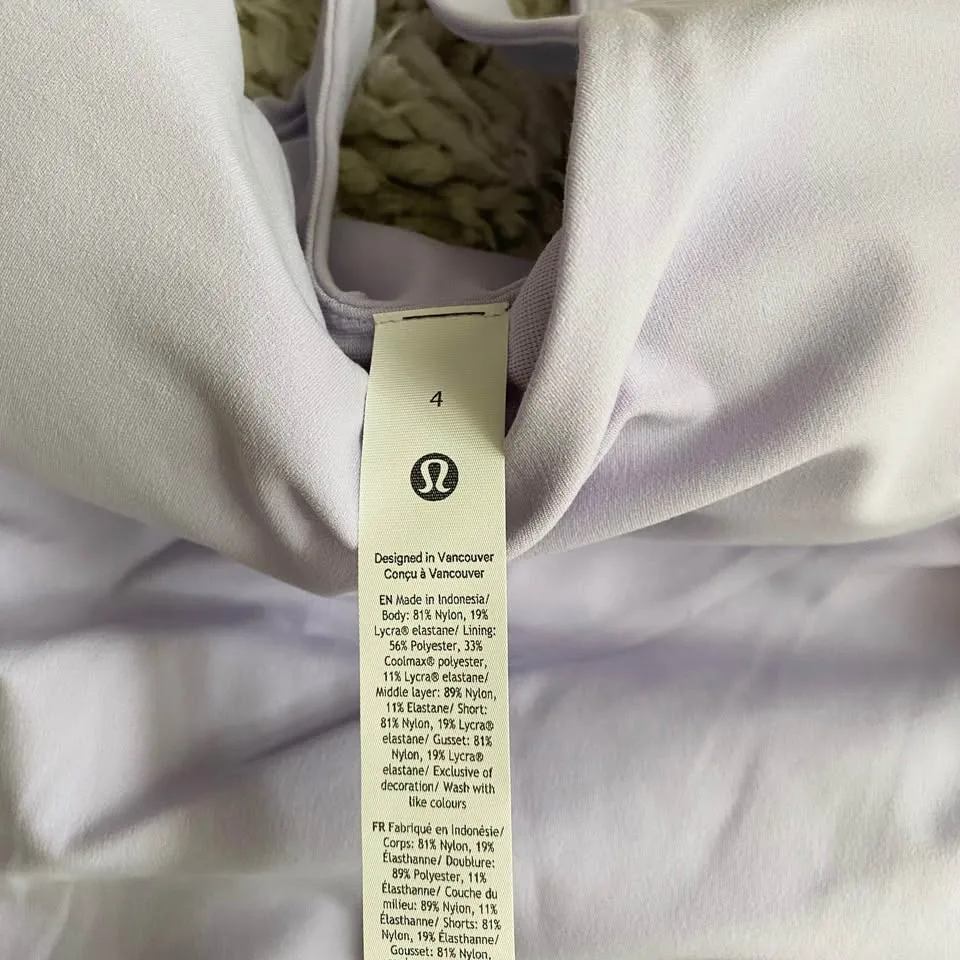 NWT Lululemon Align Dress - Size 4, Lavender Frost image indicator(7)