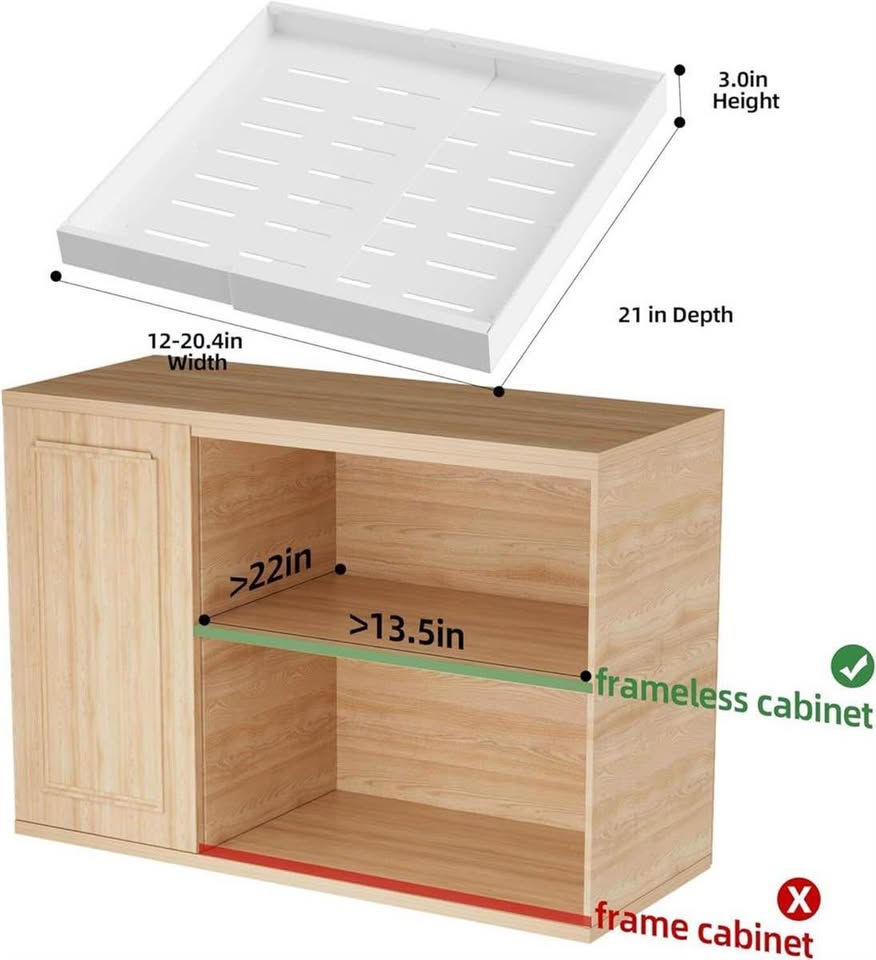 DEKAVA Pull Out Cabinet Organizer Expandable 2 pack - photo 4