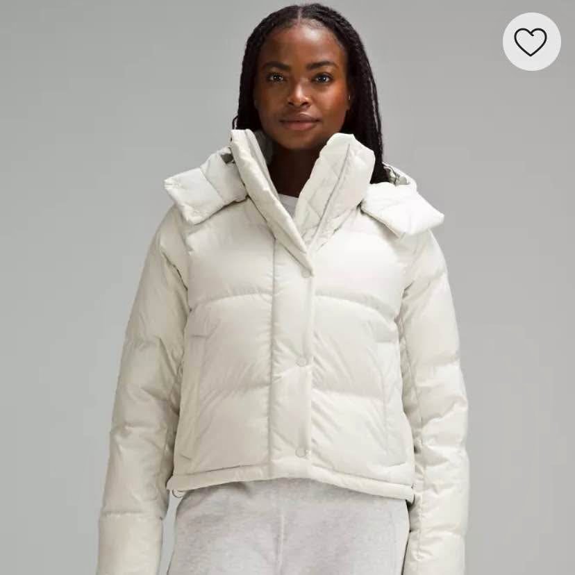 NWT Lululemon Wunder Puff Cropped Jacket Size 6
