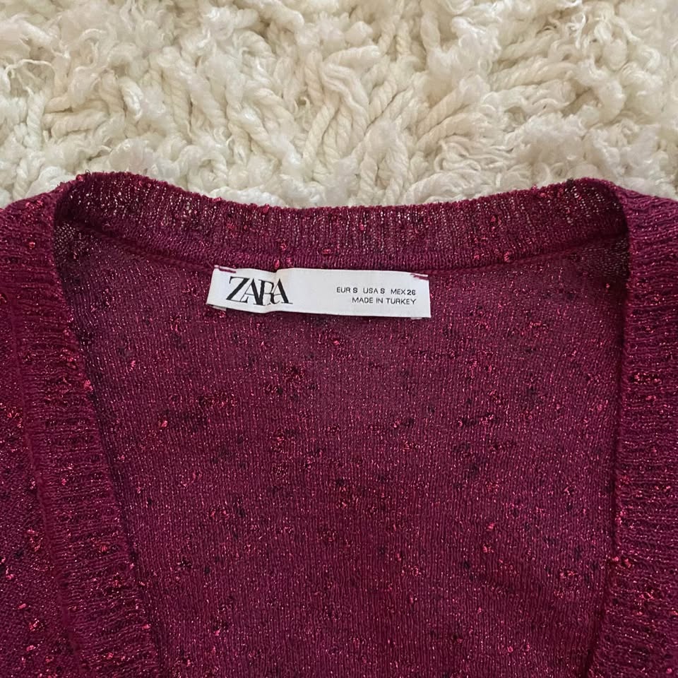 Zara Sparkling Top Size S - photo 5