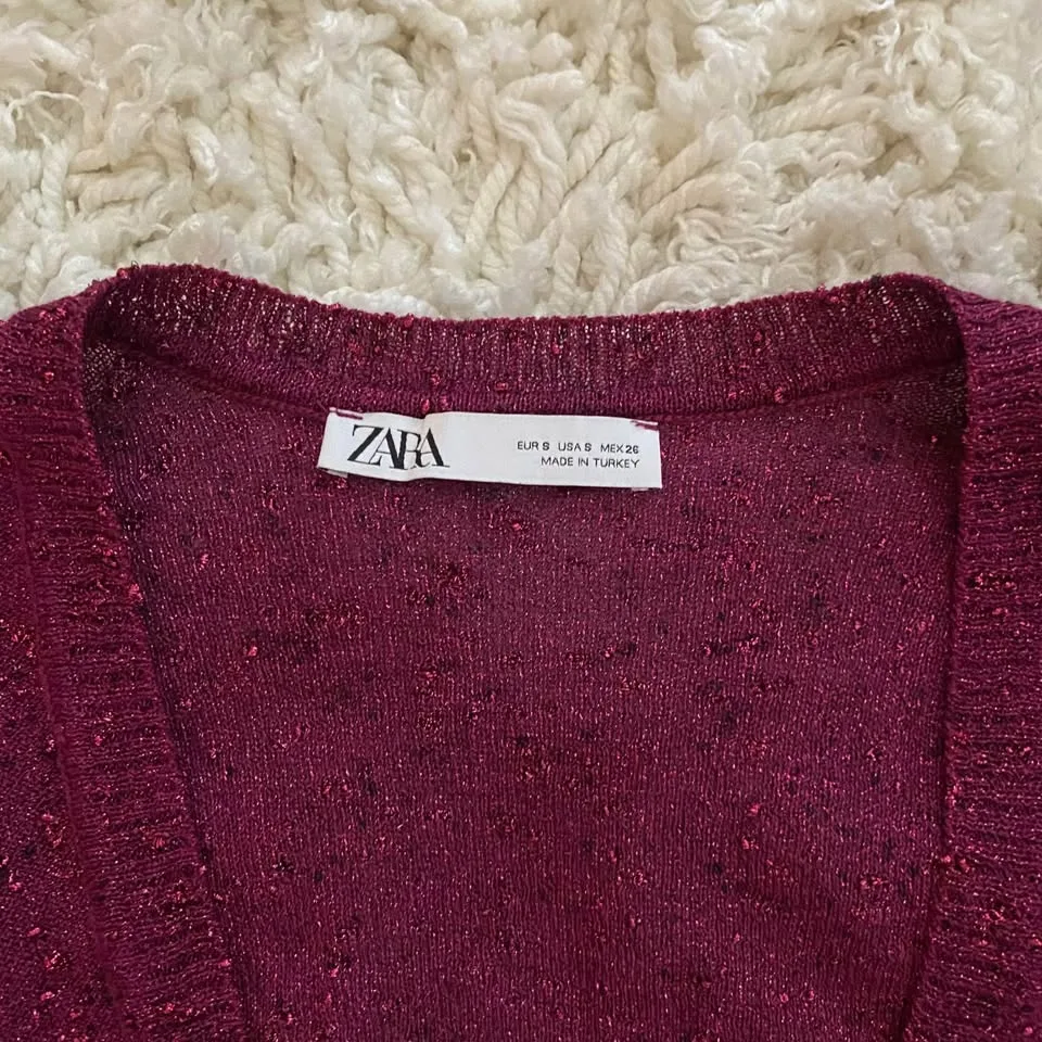 Zara Sparkling Top Size S image indicator(5)