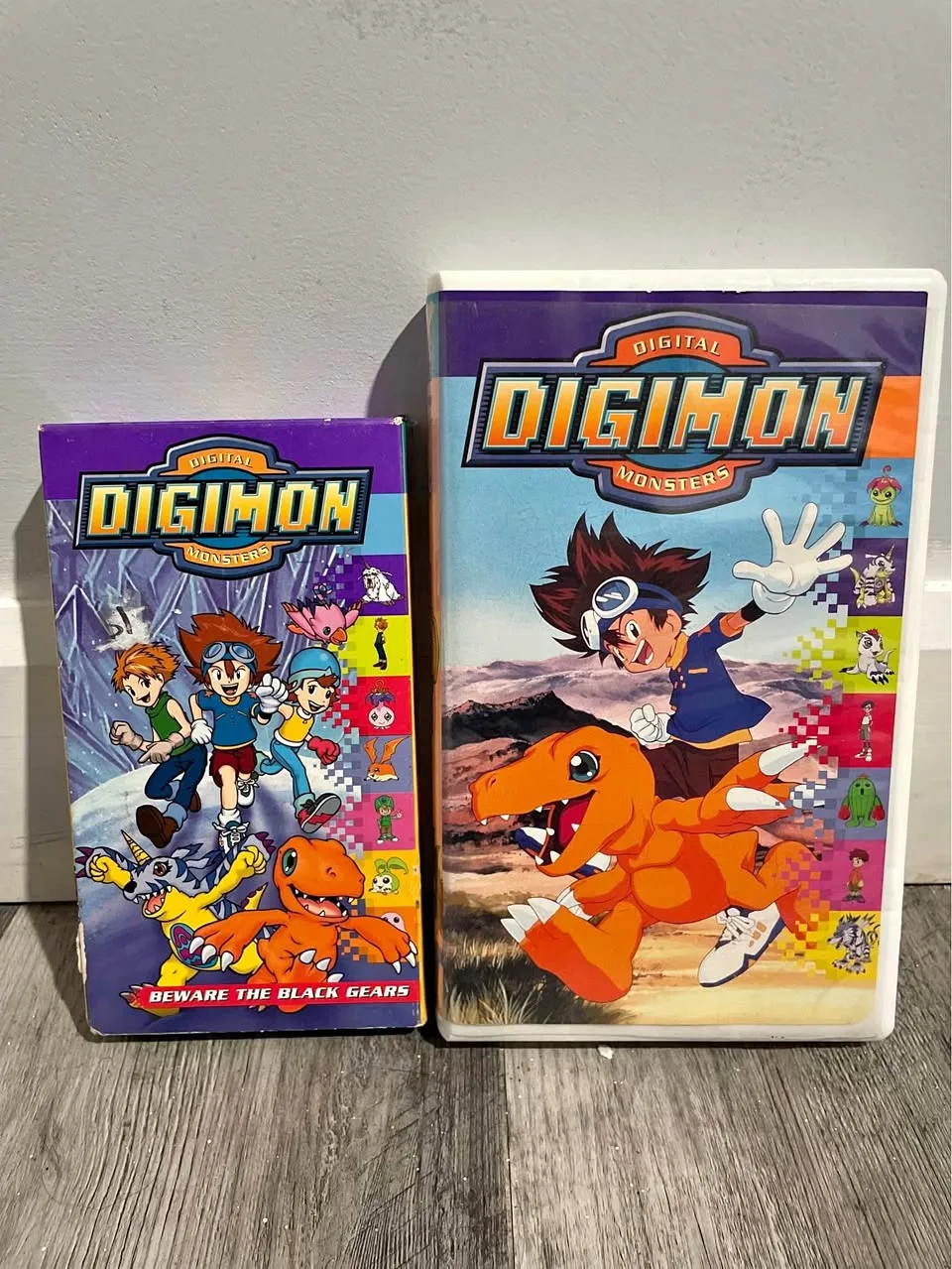 Digimon Volume 1 & 3 on VHS! thumbnail