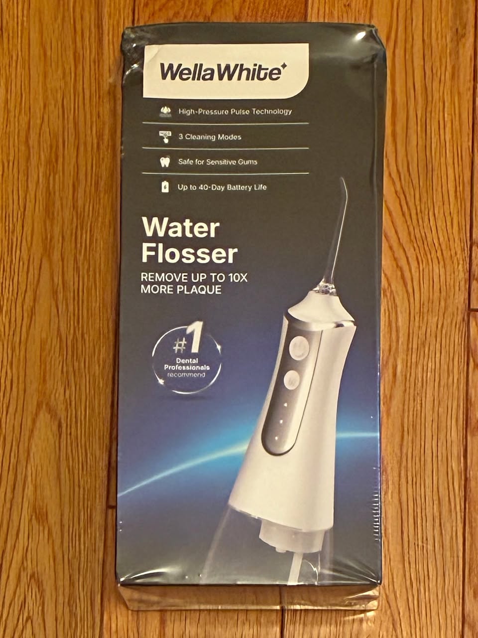 WellaWhite Water Flosser, Remove up to 10X more plaque