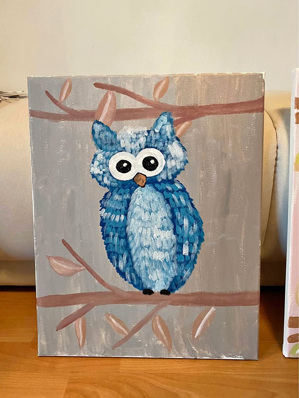 Owl painting