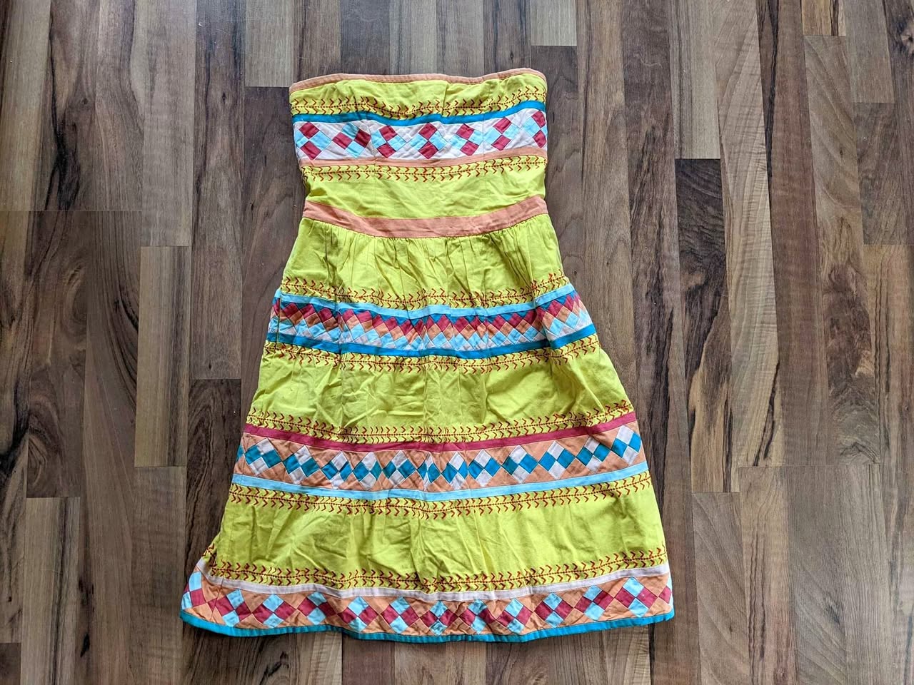 Leifsdottir Embroidered / Patchwork Dress
