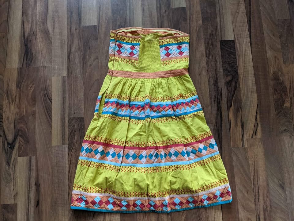 Leifsdottir Embroidered / Patchwork Dress - photo 2