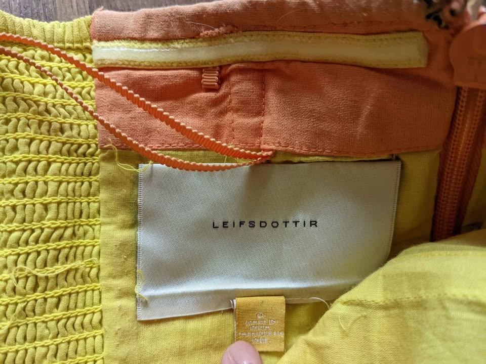 Leifsdottir Embroidered / Patchwork Dress - photo 4