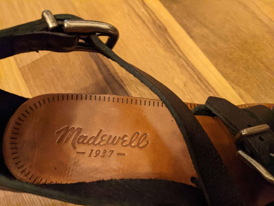 Madewell real leather sandals - photo 3