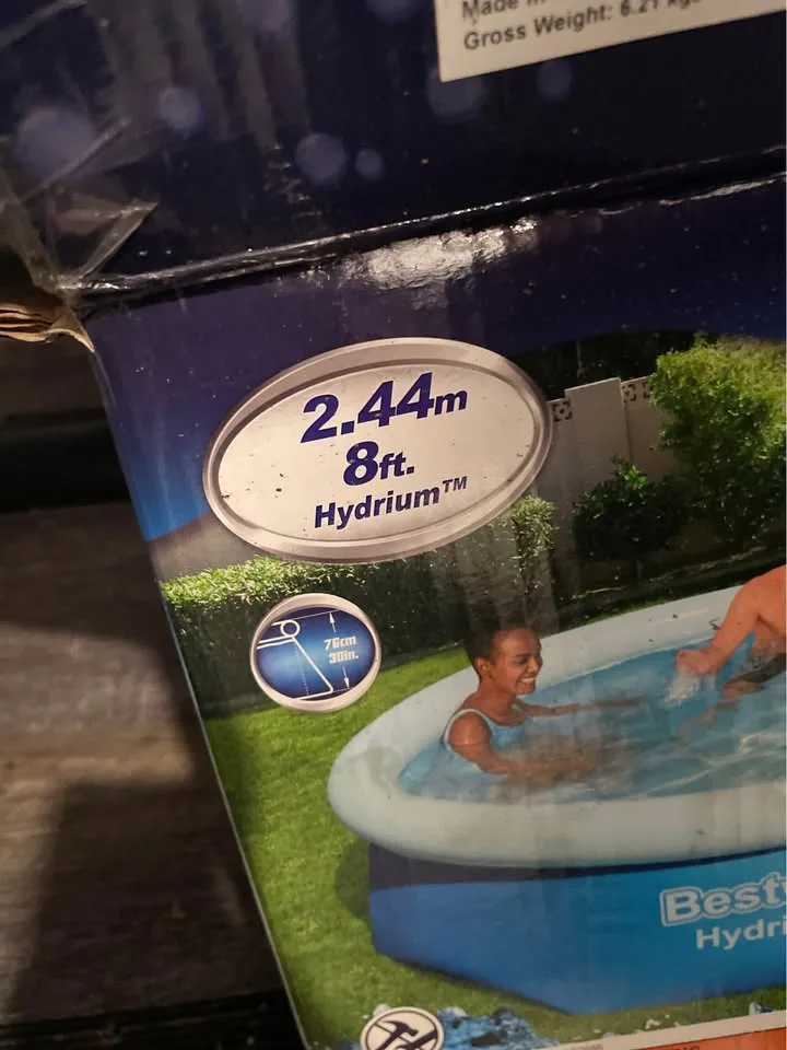 2.44m inflatable pool! image indicator(2)