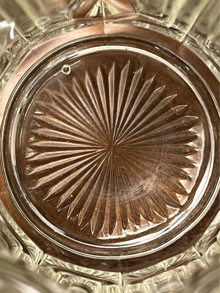 Vintage Clear Glass Pitcher - photo 5