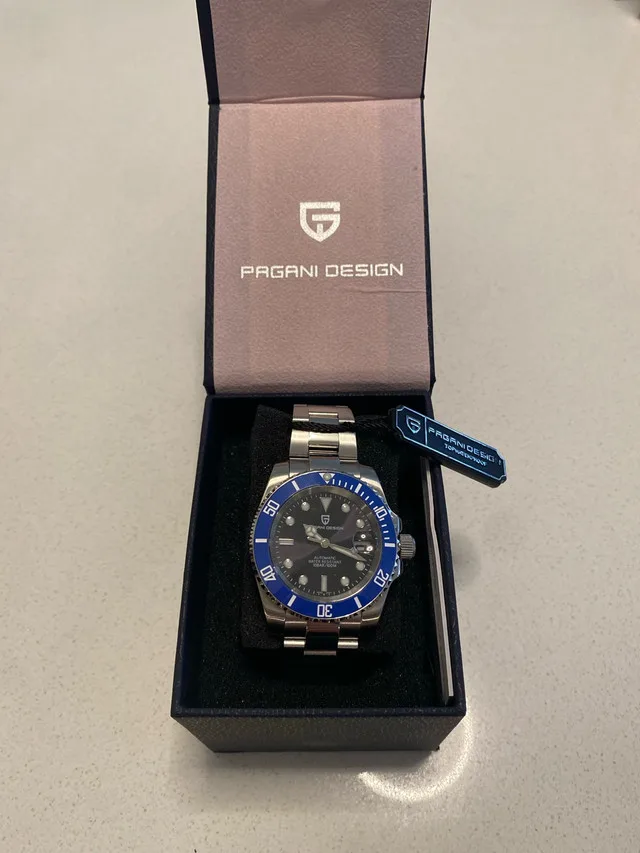 BNIB Pagani Design Submariner Divers Watch thumbnail
