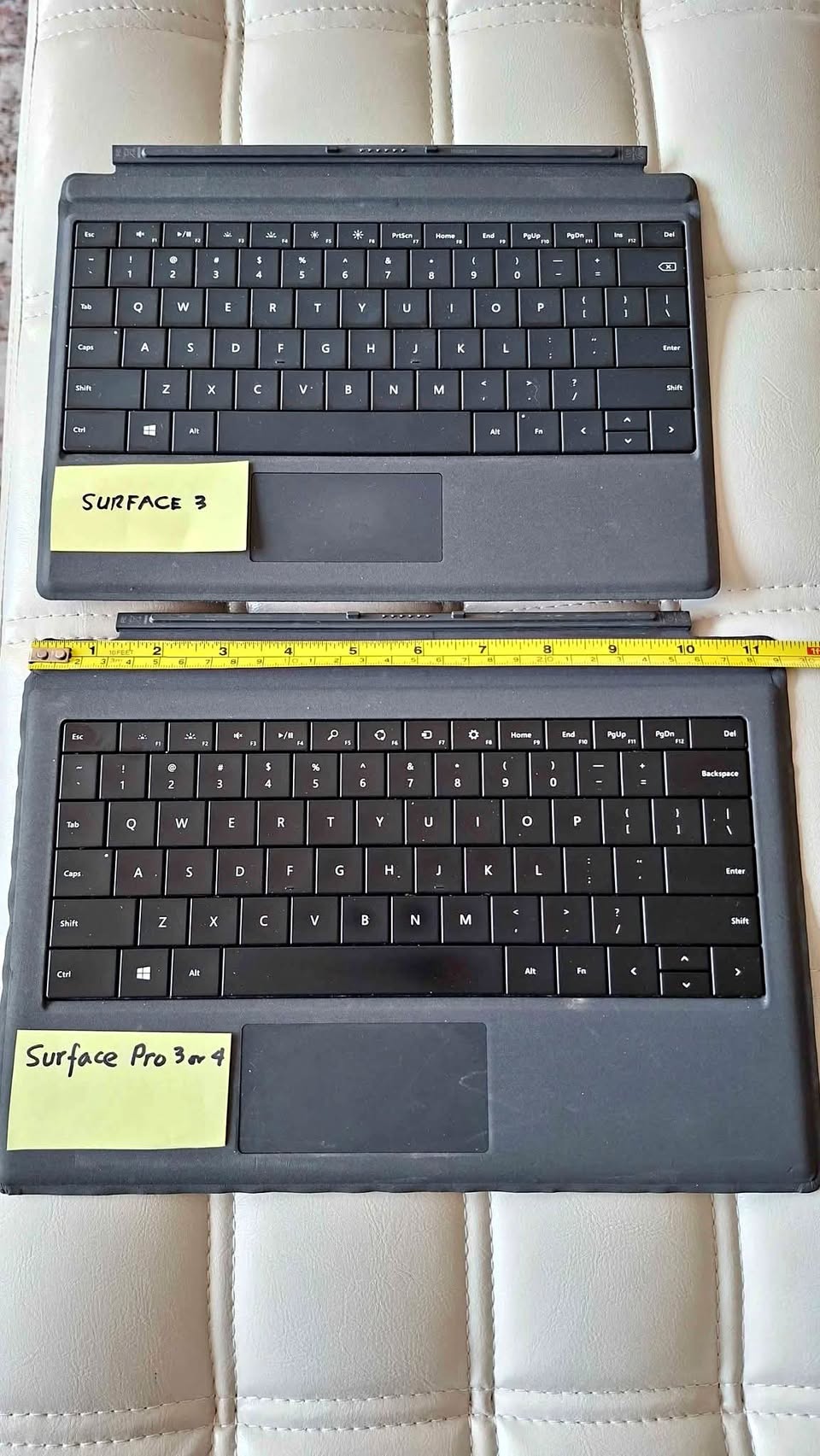 Microsoft Surface Pro 3/4 and Surface 3 keyboards, $50 Each