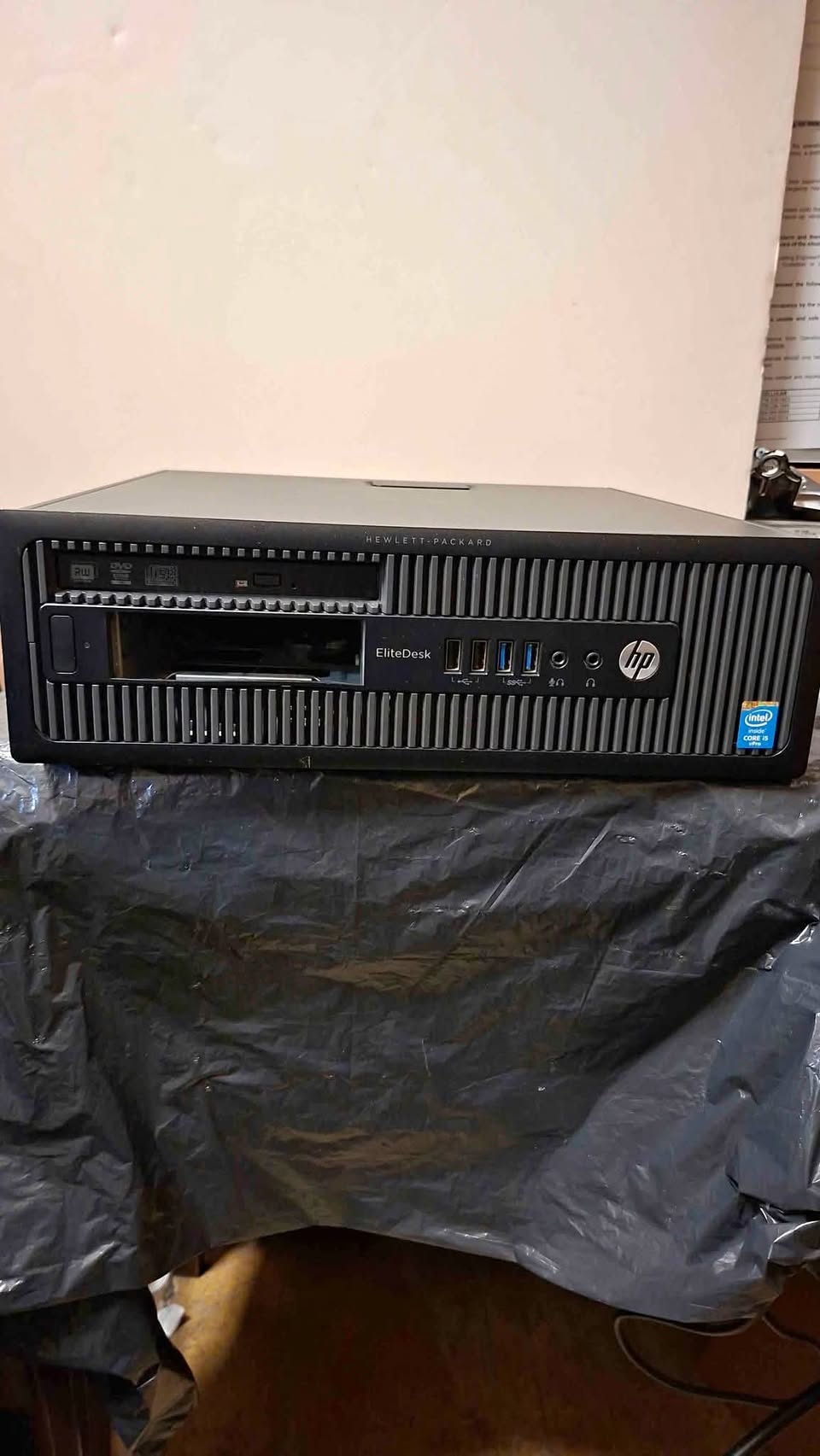 HP Elitedesk 800G1 PC, 128 GB SSD, 160GB HDD, Windows 11 Pro