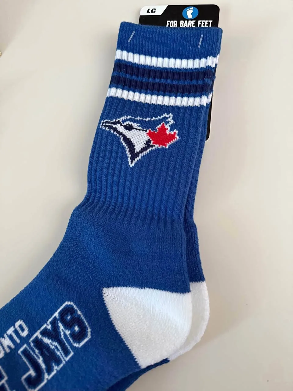 Brand new Blue Jay socks w tag