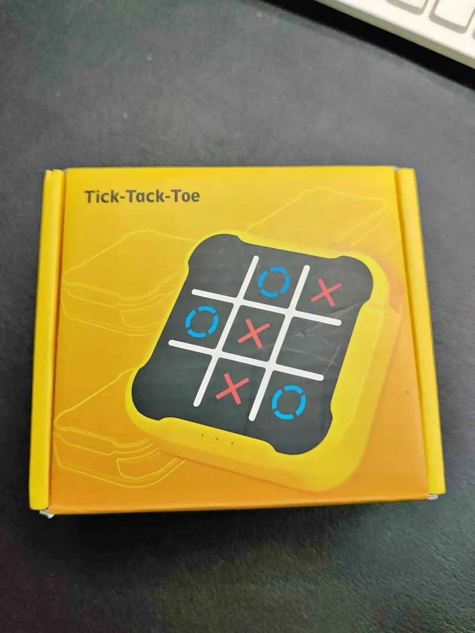 Tic Tac Toe Game Machine, 4 in 1 Handheld Electronic Game