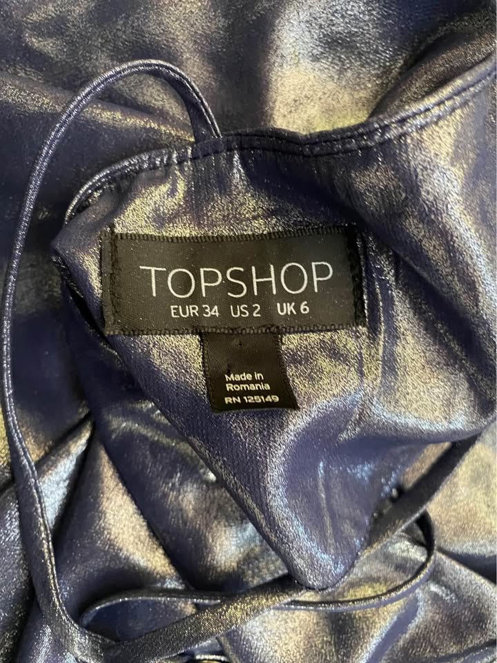 Topshop Sparkly Top Size 2 - photo 3