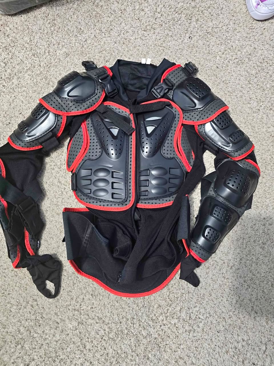 🎃 Halloween Brand New XL Motorcycle / Dirt Bike Armor Jacket