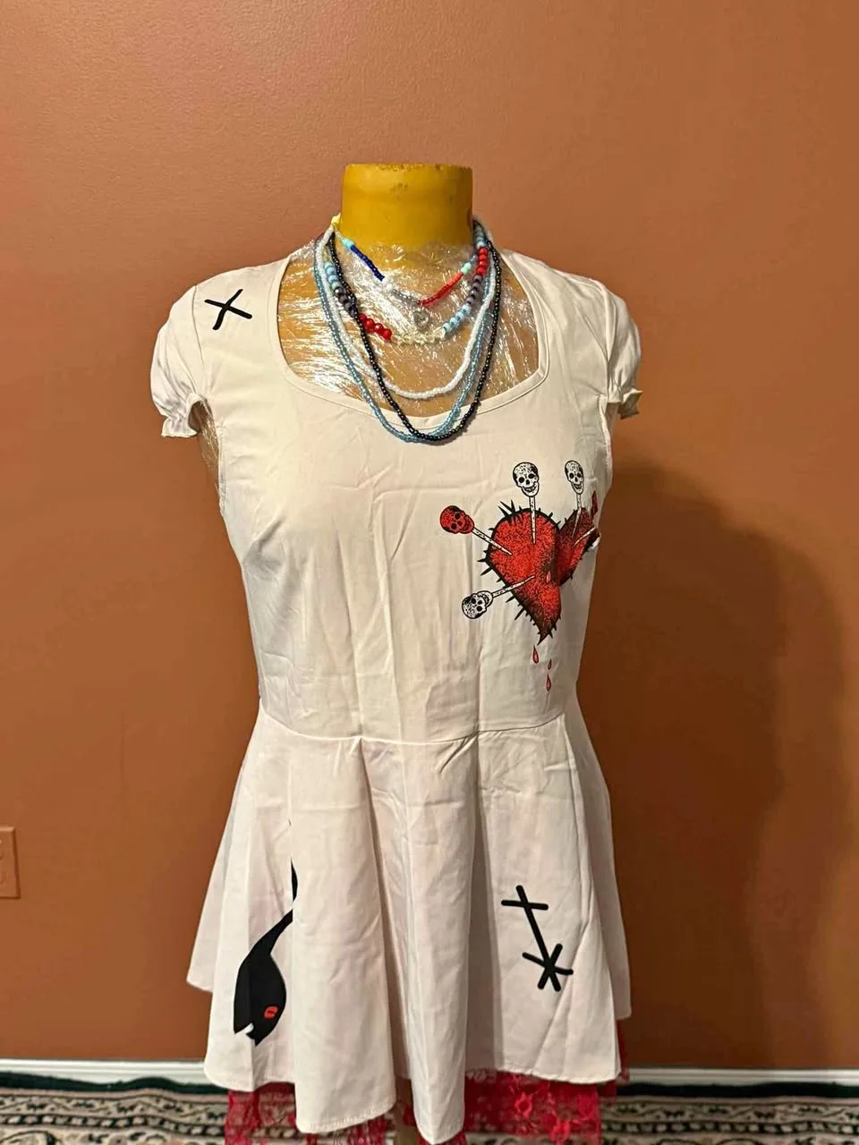 🎃 Halloween Pumpkin — Brand New Size M Gothic Dress thumbnail