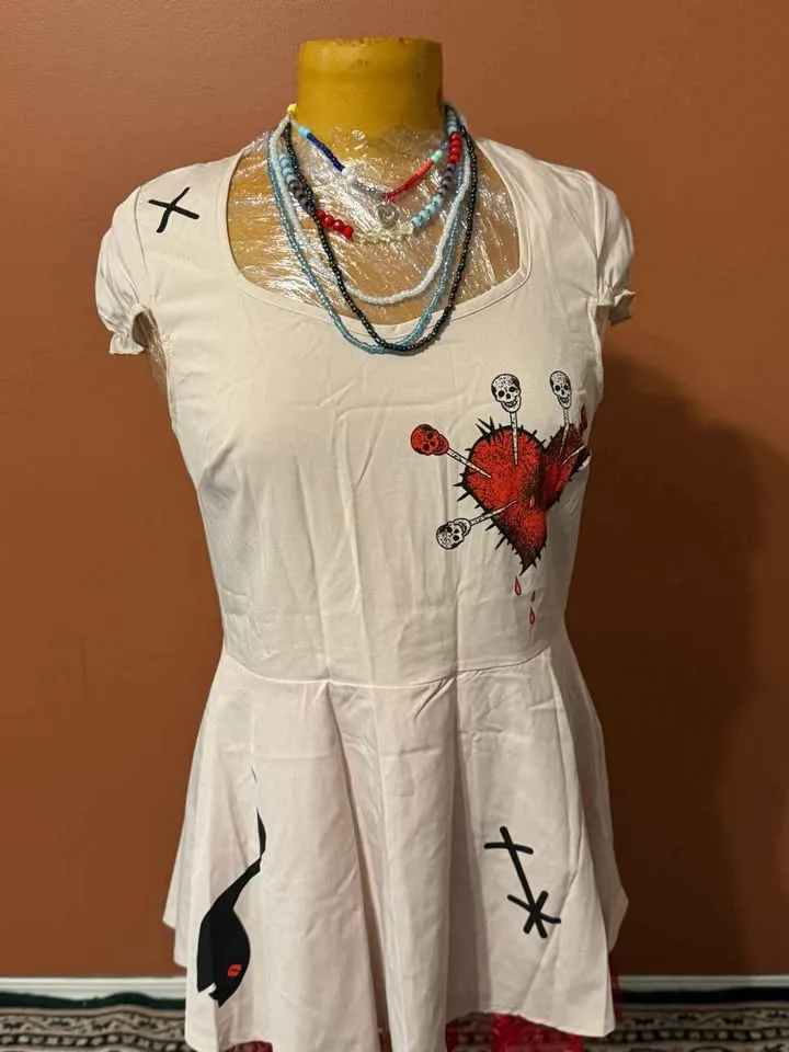 🎃 Halloween Pumpkin — Brand New Size M Gothic Dress image indicator(4)