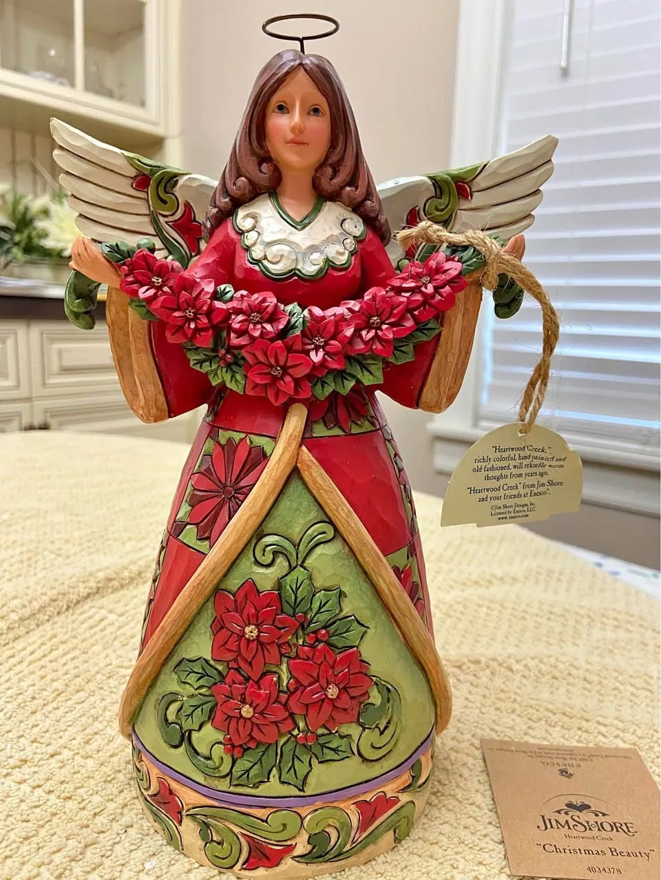 Jim Shore “Christmas Beauty” Angel, in Box thumbnail