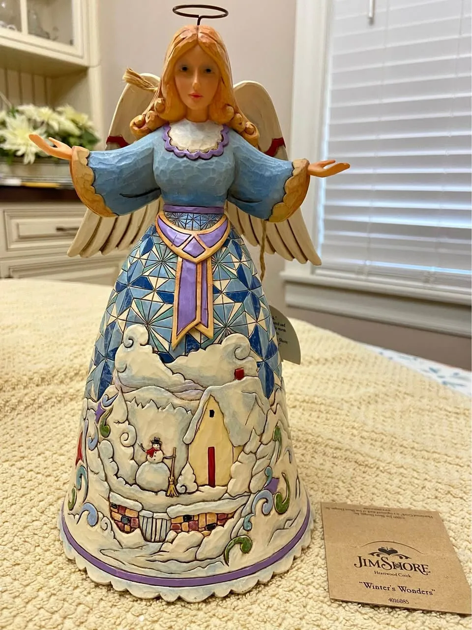 Jim Shore “Winter’s Wonder” Angel, in Box thumbnail