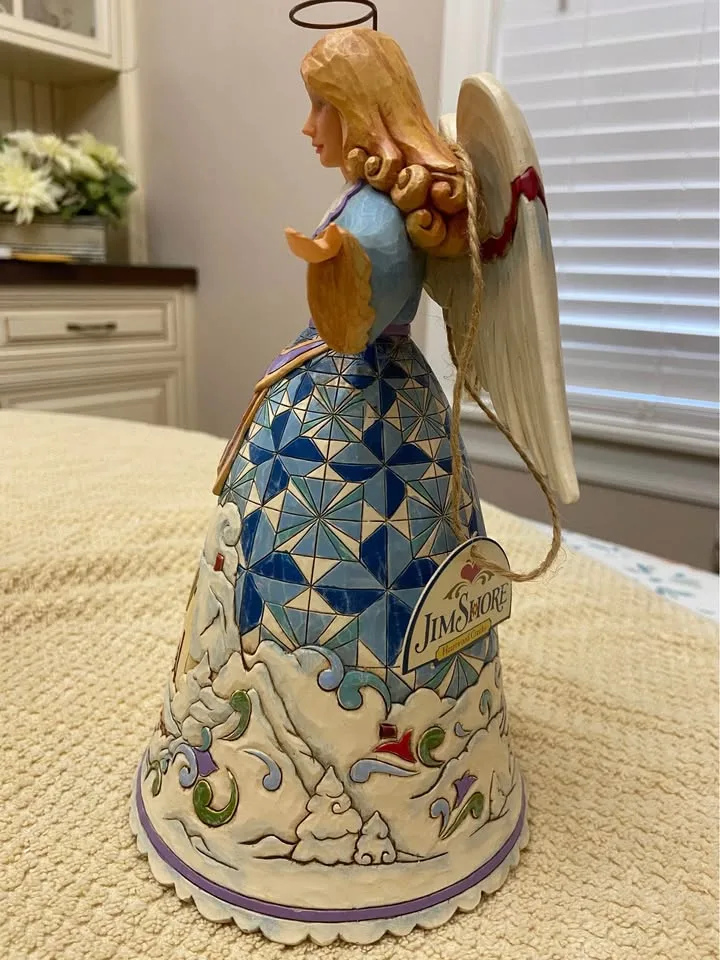 Jim Shore “Winter’s Wonder” Angel, in Box image indicator(2)