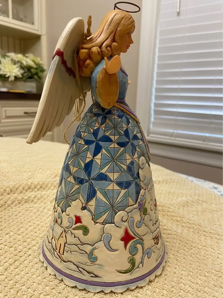 Jim Shore “Winter’s Wonder” Angel, in Box image indicator(4)