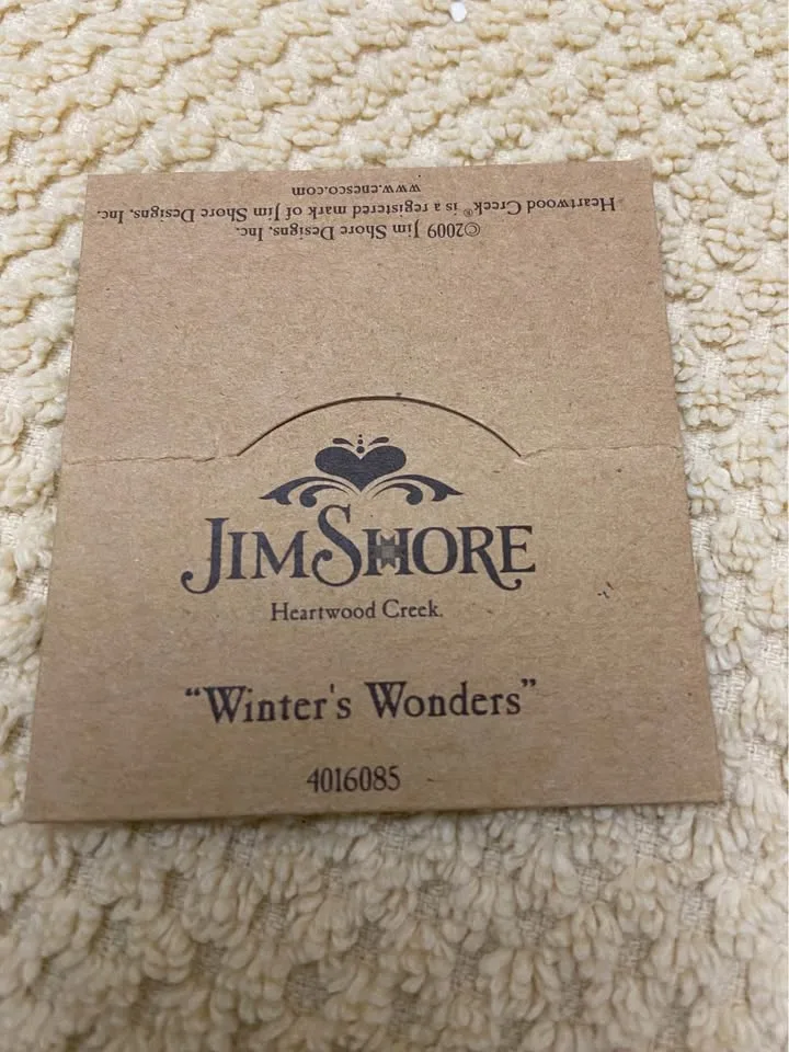 Jim Shore “Winter’s Wonder” Angel, in Box image indicator(7)