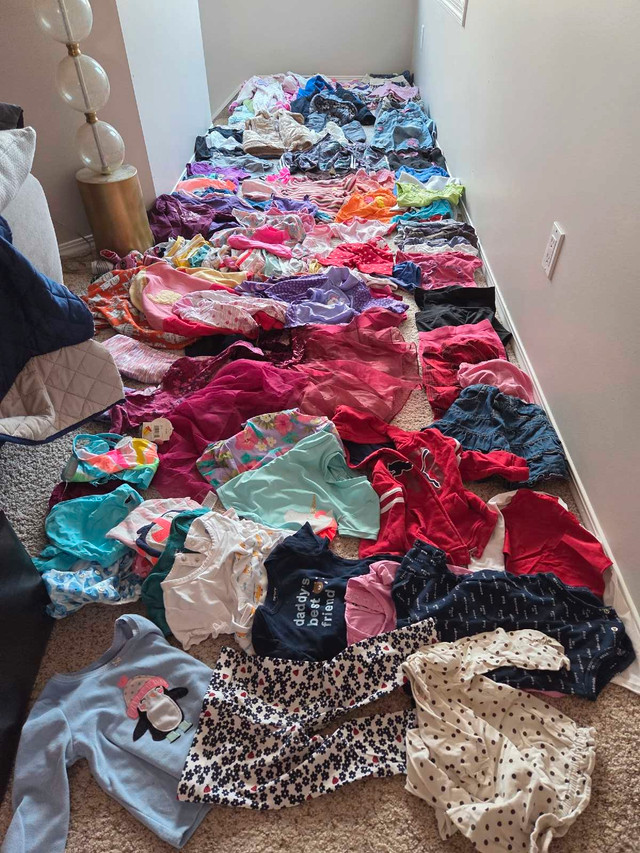2T girl clothes for all season. Over 100pcs