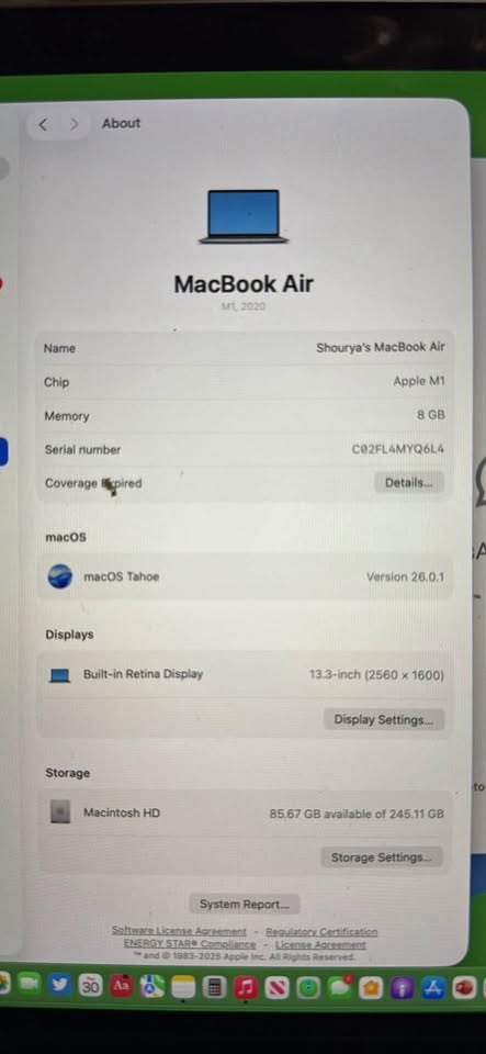 Macbook Air M1 - photo 4