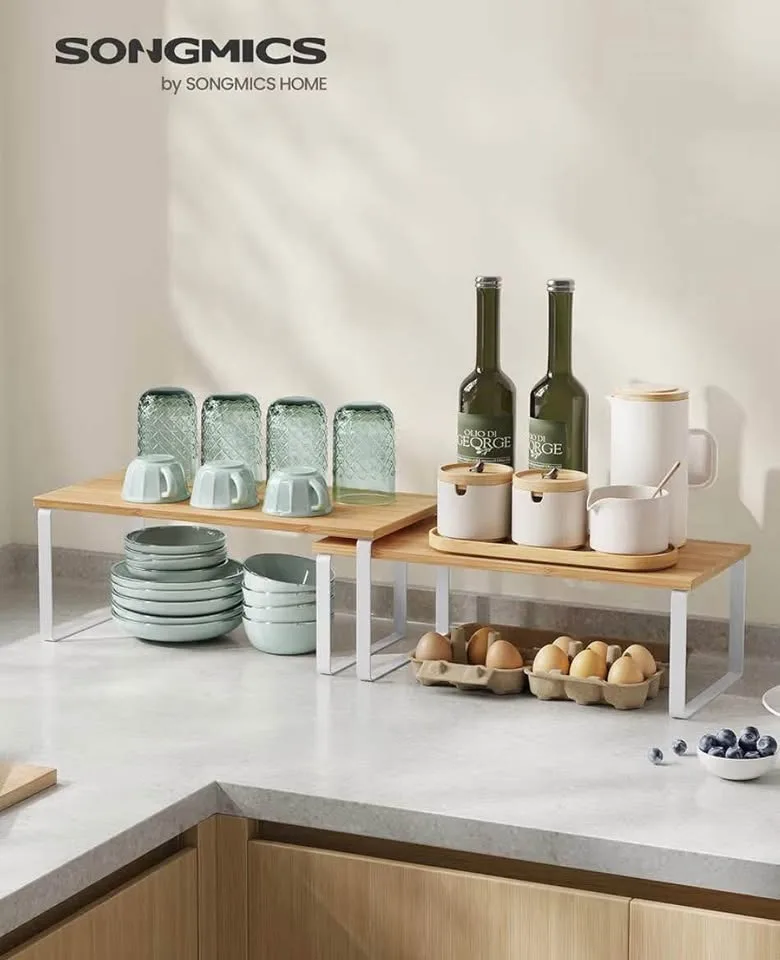 Cabinet Organizer Shelf Set – Brand New (Set of 2) image indicator(4)