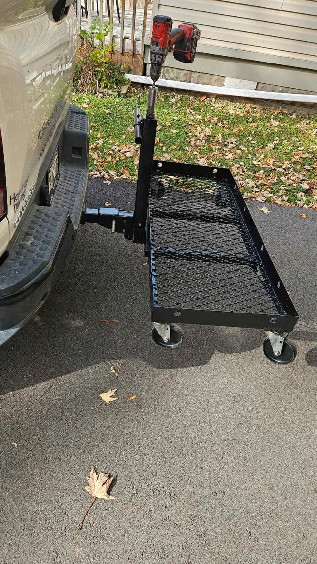 Screw Lift Cargo Carrier with Wheels image indicator(3)